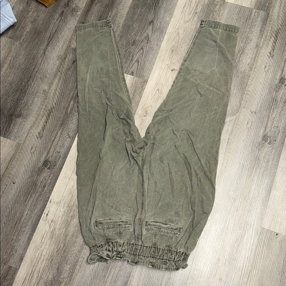 Free People Margate Pleated Trouser jeans pants bottoms denim - Picture 5 of 6
